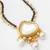 kundan pearl drop mangalsutra set