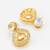 kundan mangalsutra set with black beads chain and crystal studded earrings