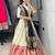 purple silk blend zari weaving lehenga choli