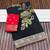 black meenakari figure flower georgette saree