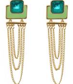 Crunchy Fashion Colorrush Verdant Multilayer Danglers