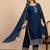 Women’s vichitraa silk kurta pant set with vichitraa silk dupatta