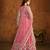 PINK HEAVY WORK NET GOWN 