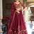 Rani Pink Embroidered Designer Lehenga Choli with Dupatta