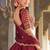 Rani Pink Embroidered Designer Lehenga Choli with Dupatta