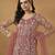 Exquisite Pink Net Pant Style Gown
