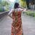 orange kalamkari kurti