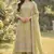 Green vichitra silk sharara salwar suit