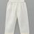 Off white embroidered cotton silk kurta set