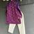 Deep royal purple embroidered cotton silk kurta set