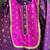Deep royal purple embroidered cotton silk kurta set