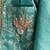 Pastel green embroidered cotton silk kurta set