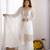 white  silk blend embroidered sharara set