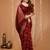 maroon silk blend zari saree with blouse