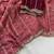 Pink color georgette embroidered work saree with un-stitch blouse