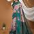Multi color silk blend zari weaving saree with un-stitch blouse