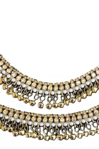 Traditional Anklets payal with Ghungharoo