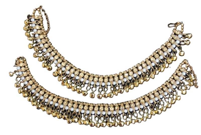 Traditional Anklets payal with Ghungharoo