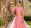 PINK SOFT NET LEHENGA CHOLI WITH DUPATTA FESTIVAL WEAR COLLECTION