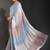 Designer heavy georgette saree with multicolored sequins embroidery work & satin banglori blouse