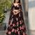multicolor georgette printed lehenga choli