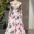 multicolor georgette printed lehenga choli