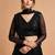 black net embroidered lehenga choli
