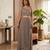 grey georgette plain lehenga choli