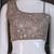 grey georgette plain lehenga choli