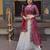 white silk blend embroidered lehenga choli