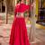 rani pink silk blend embroidered lehenga choli