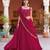 pink silk blend embroidered lehenga choli