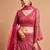 pink net embroidered lehenga choli