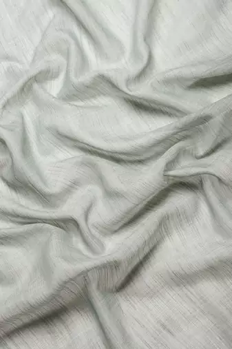 Lea green inen silk saree with elegant work