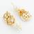 white kundan pearl drop earrings