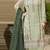 Green chiffon thread embroidered sequin salwar suit