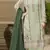 Green chiffon thread embroidered sequin salwar suit