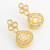 traditional kundan teardrop earrings