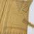 Yellow chiffon thread embroidered sequin salwar suit