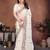 Women’s Off White Embroidered Saree
