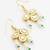 mint green enamel kundan drop earrings with pearls