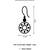 silver plated multi-style tassel earrings with changeable studs