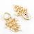 gold plated white kundan chandbali earrings with pearl drops for traditional wear