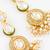 gold plated kundan pearl beaded traditional earrings for women & girls