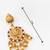 lakshmi temple chandbali earrings with kundan stones