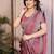 Women’s Pink Embroidered Saree