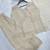 Cream crunchy silk embroidery sequence work palazzo set