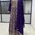 Violet embroidery codding & sequin anarkali - free size