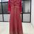 Magenta embroidery codding & sequin anarkali - free size