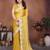 Designer Party Wear Floral Embroidery Saree